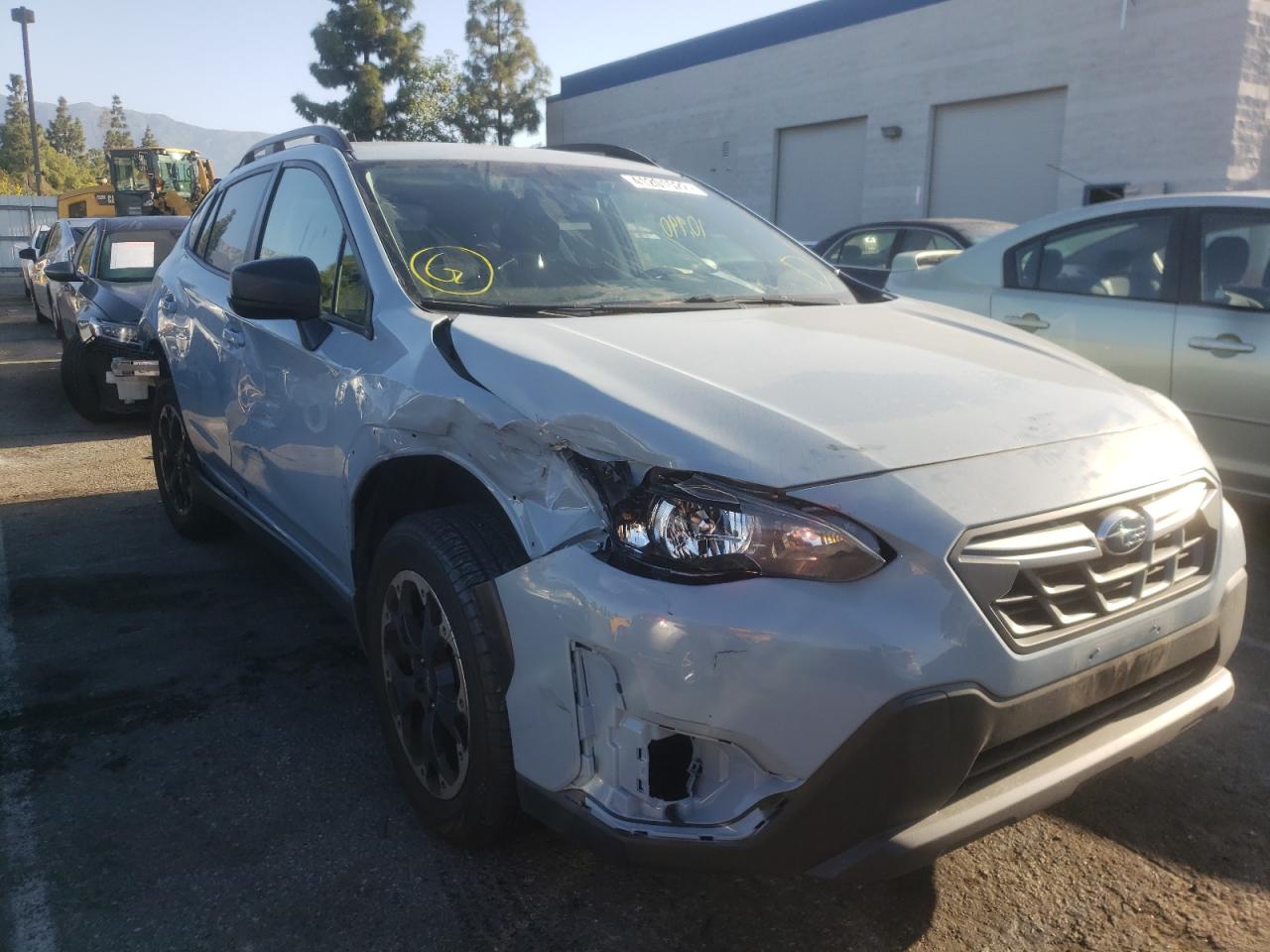 SUBARU CROSSTREK 2021 with VIN JF2GTABC2MH368014 - Photo from auction