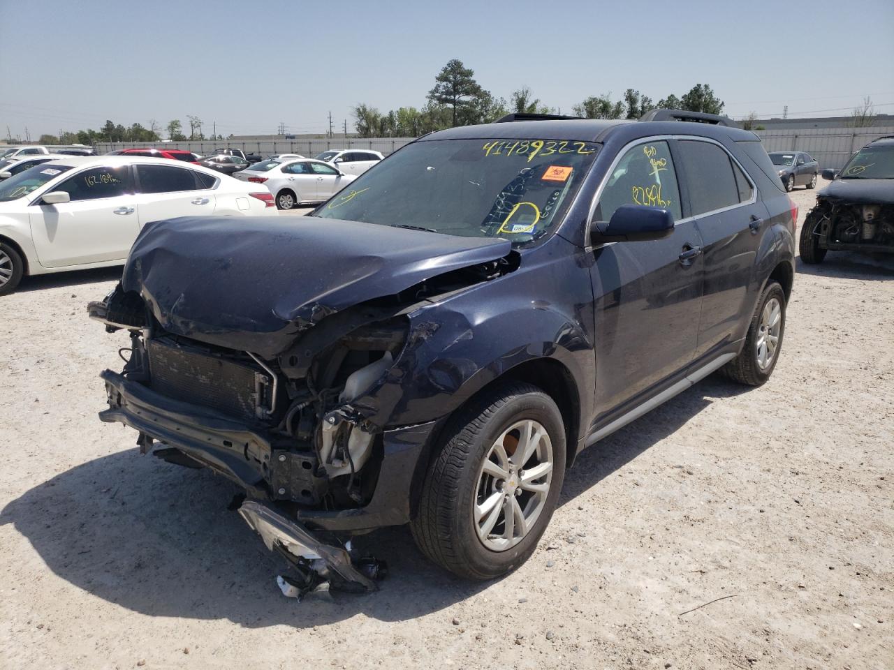 Photo 2 from auction – 2016 CHEVROLET EQUINOX LT with VIN 2GNALCEK4G6102854