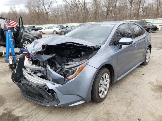 Photo 2 from auction – 2021 TOYOTA COROLLA LE with VIN JTDEPMAE7MJ149461