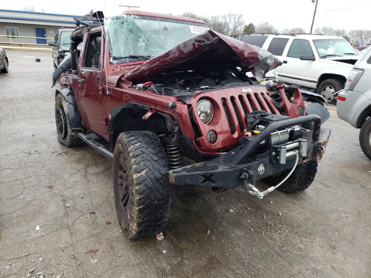 JEEP WRANGLER X 2007 с VIN 1J4FA24107L202829 - Фото с аукциона
