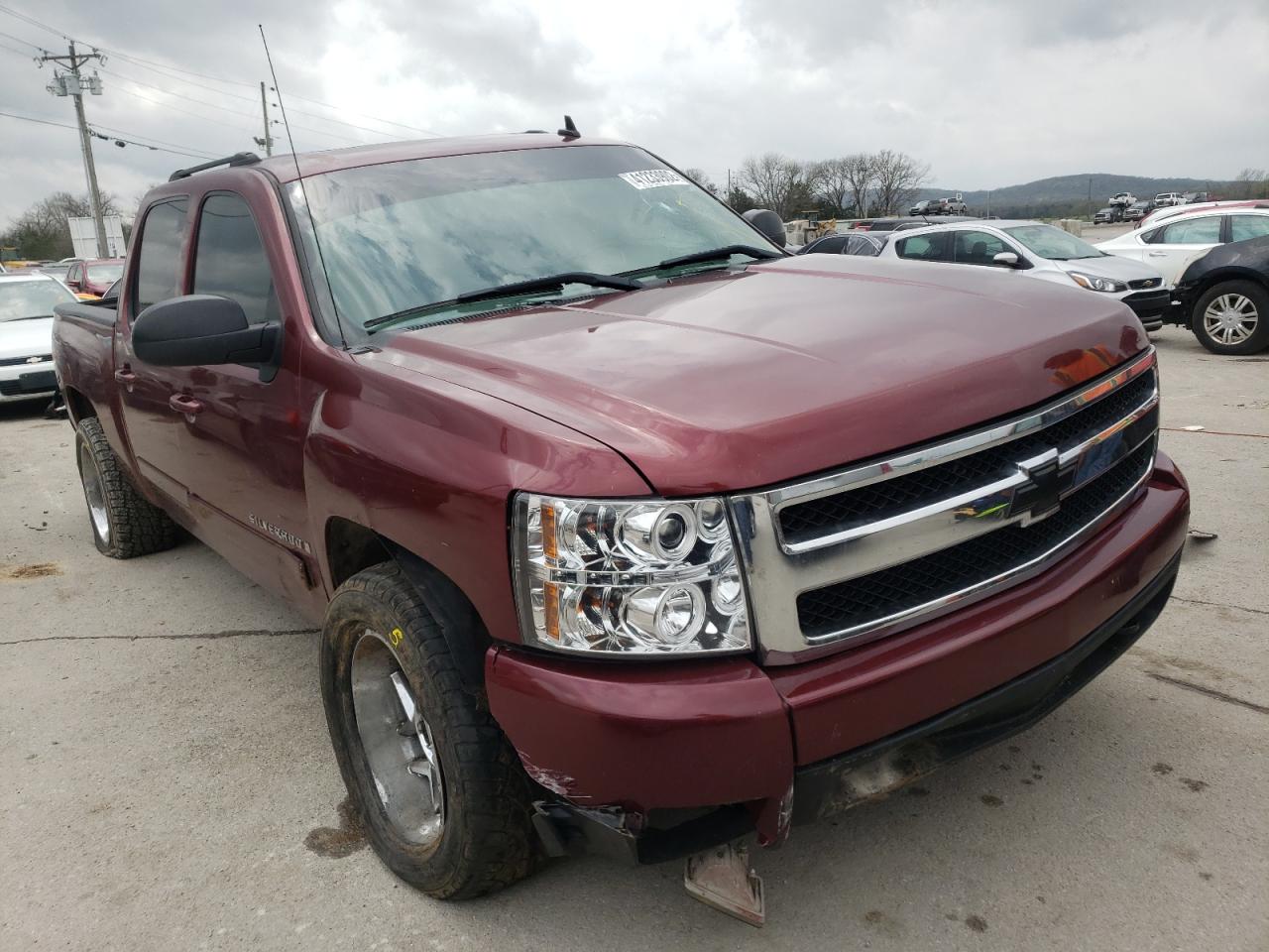 CHEVROLET SILVERADO 2008 with VIN 2GCEK133281178827 - Photo from auction