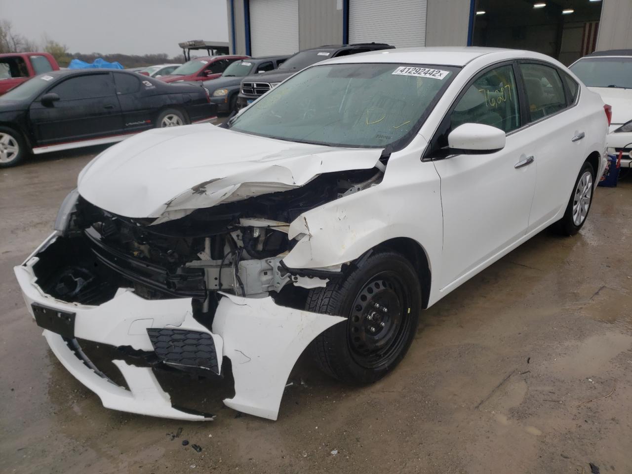 Photo 2 from auction – 2017 NISSAN SENTRA S with VIN 3N1AB7AP0HY309958