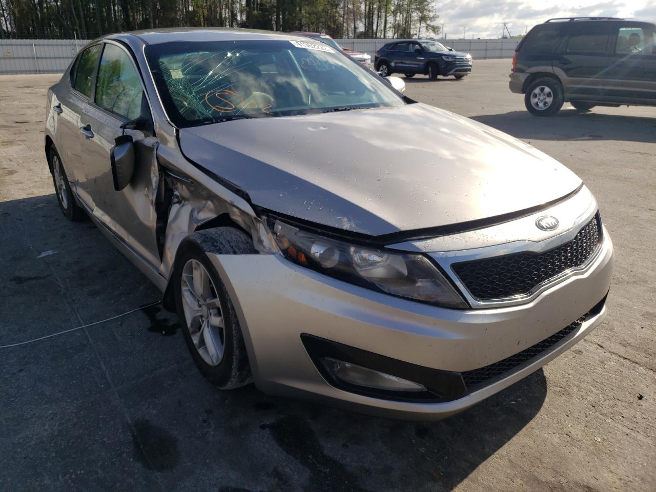 KIA OPTIMA LX 2013 with VIN 5XXGM4A79DG251707 - Photo from auction
