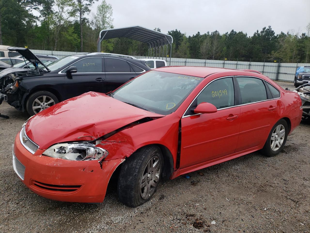 Photo 2 from auction – 2013 CHEVROLET IMPALA LT with VIN 2G1WG5E34D1240080
