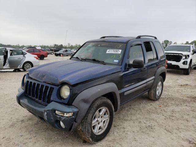 Photo 2 from auction – 2002 JEEP LIBERTY SP with VIN 1J4GK48K72W129756