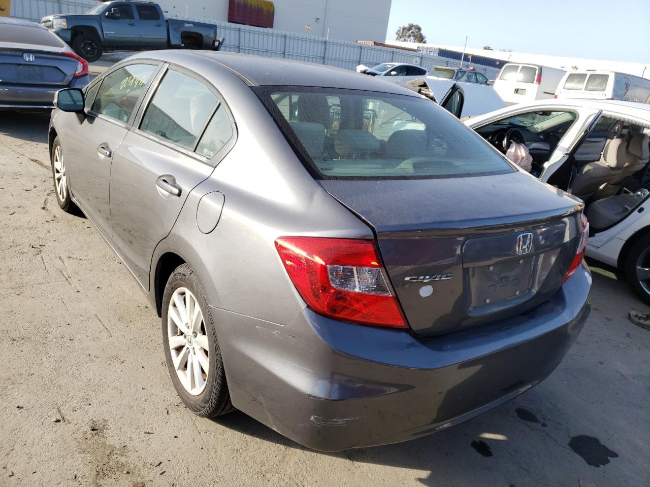 Photo 3 from auction – 2012 HONDA CIVIC EX with VIN 19XFB2F81CE375517