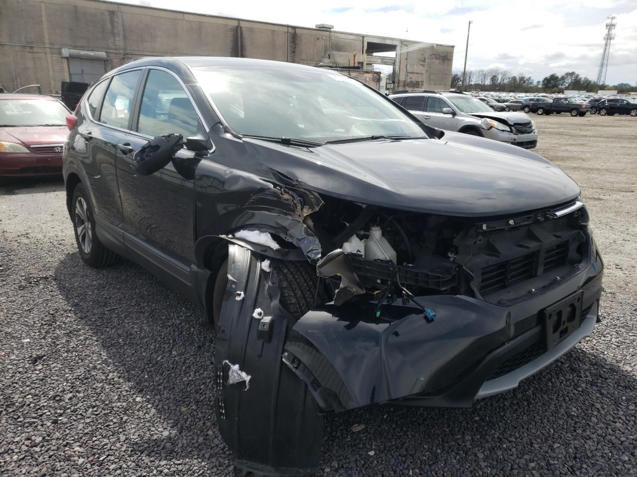 HONDA CR-V LX 2017 with VIN 2HKRW6H37HH202002 - Photo from auction