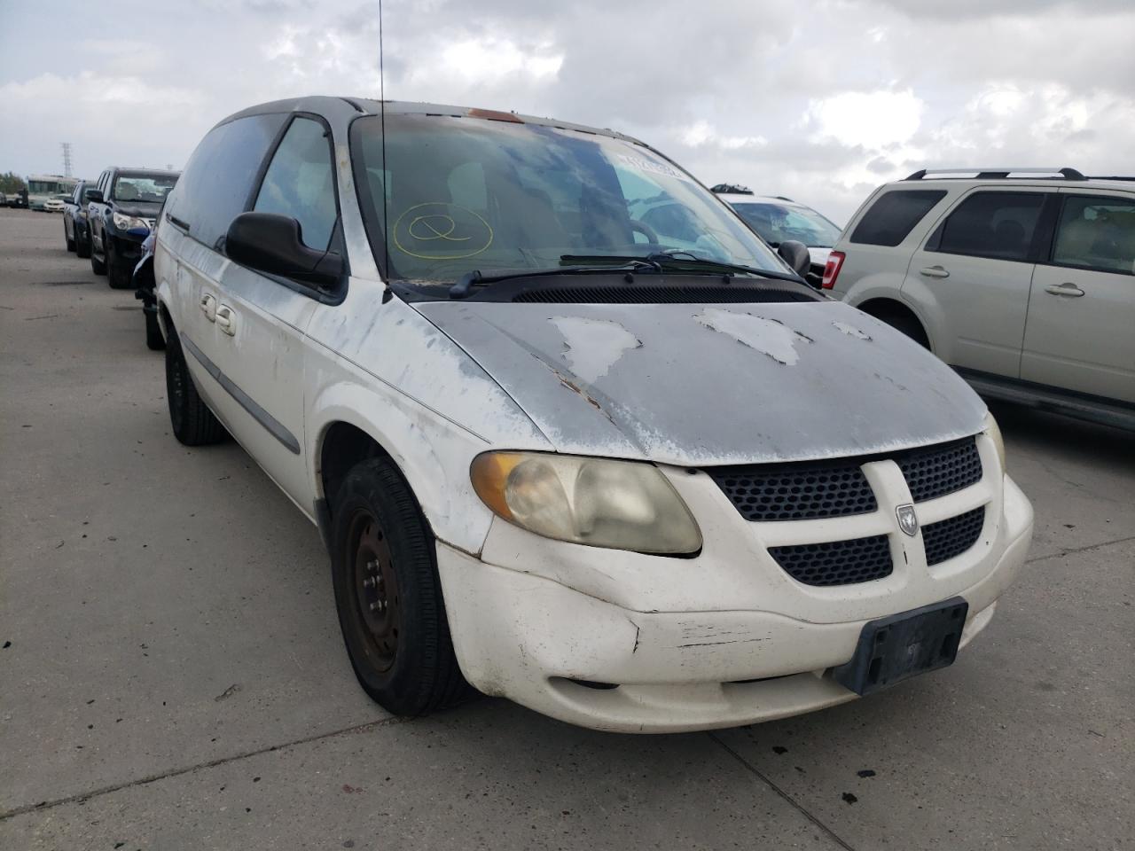 DODGE GRAND CARA 2002 with VIN 1B4GP34342B636022 - Photo from auction
