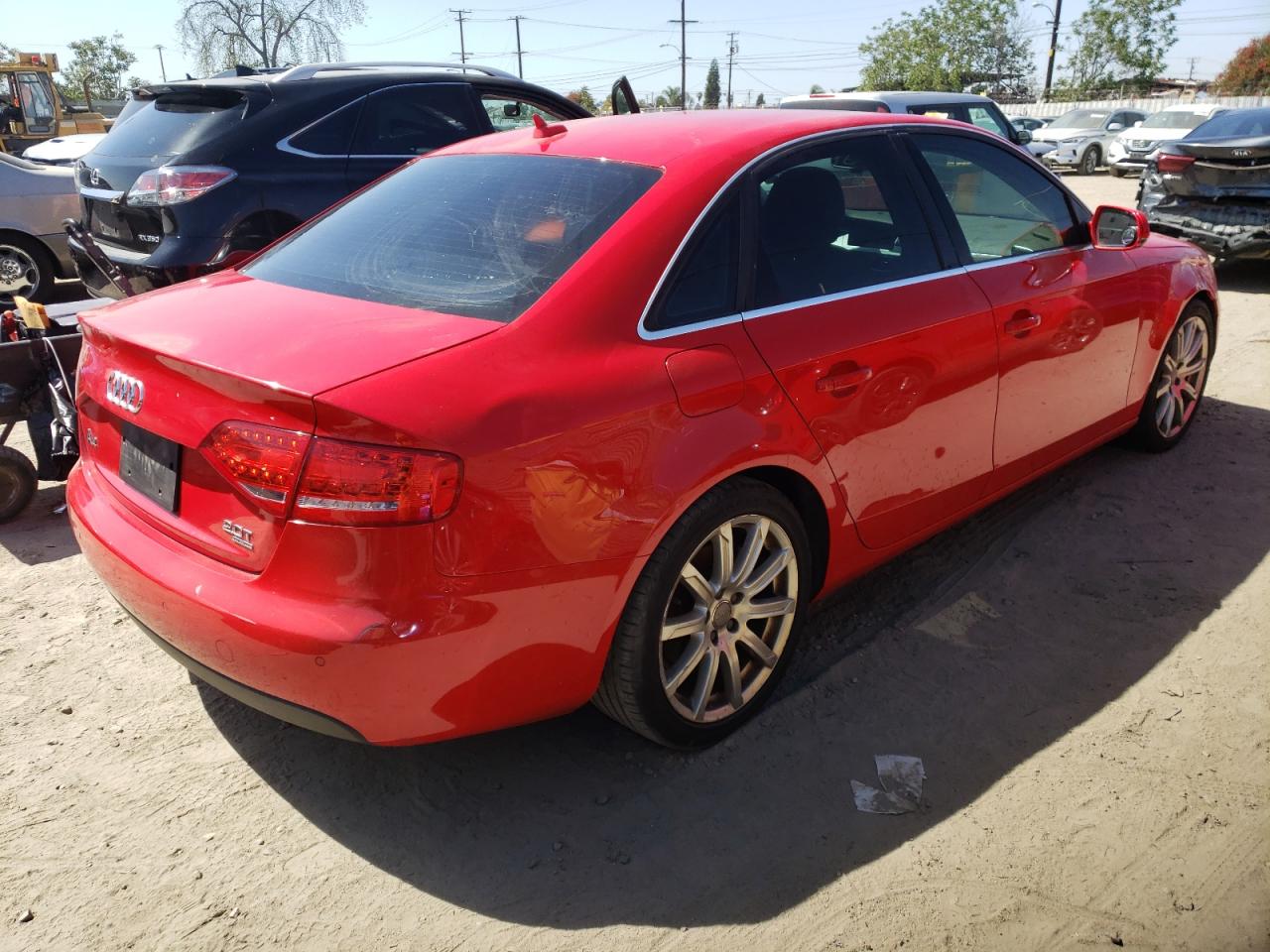Photo 4 from auction – 2011 AUDI A4 PREMIUM with VIN WAUFFAFL6BN054731