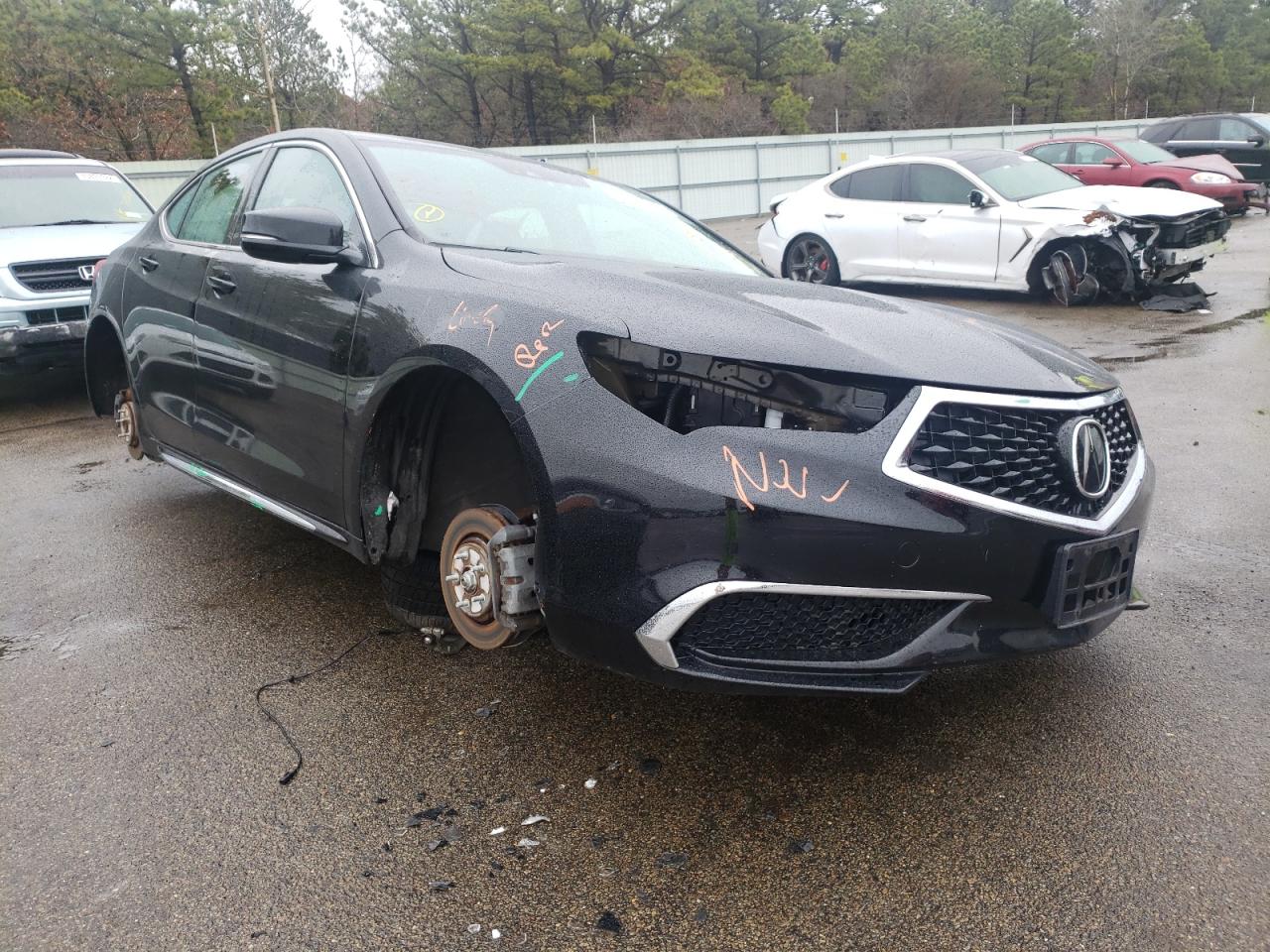 ACURA TLX TECH 2018 with VIN 19UUB2F57JA007518 - Photo from auction