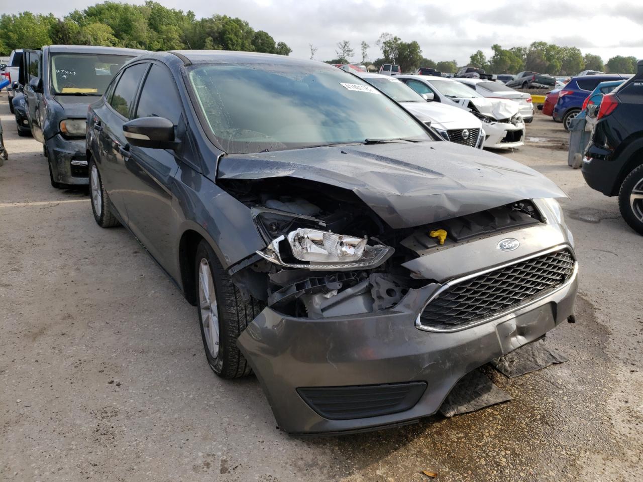 FORD FOCUS SE 2016 with VIN 1FADP3F21GL389897 - Photo from auction