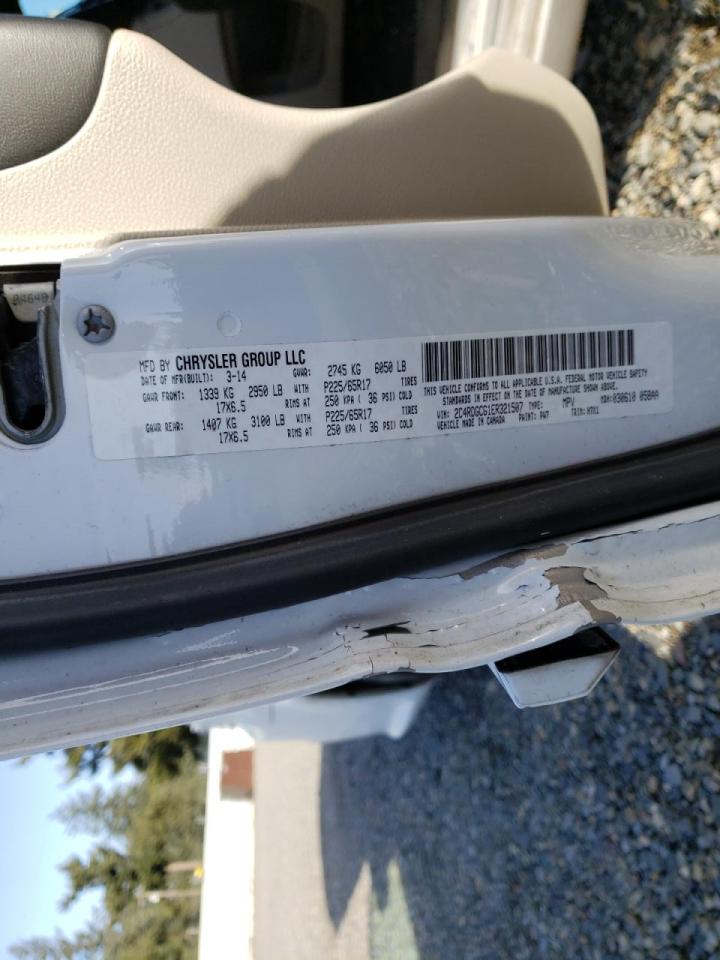 Photo 10 from auction – 2014 DODGE GRAND CARA with VIN 2C4RDGCG1ER321507
