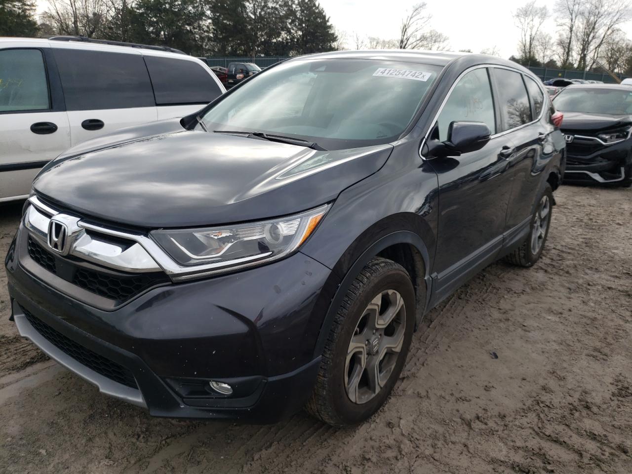 Photo 2 from auction – 2019 HONDA CR-V EX with VIN 5J6RW2H50KL008550