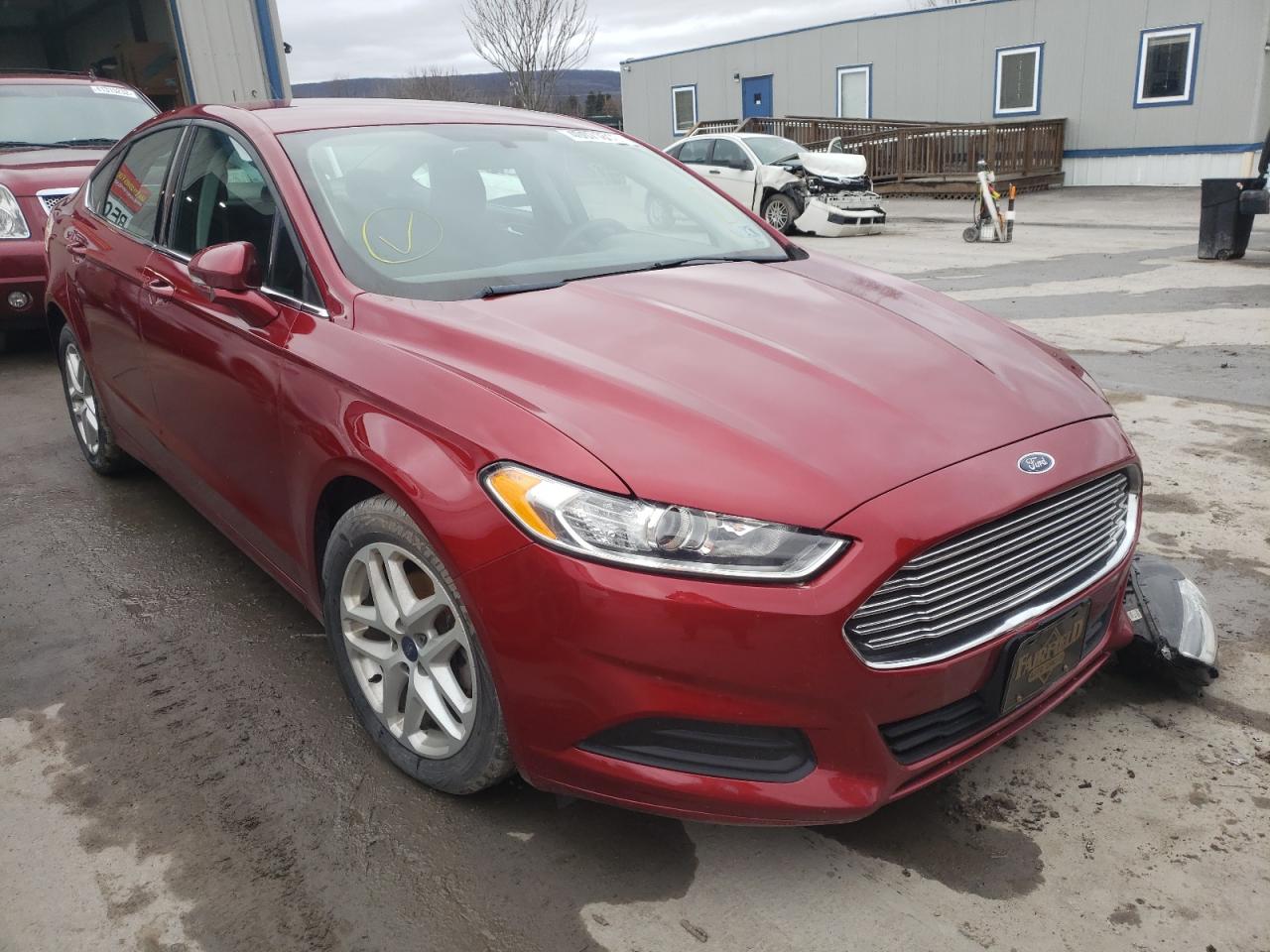FORD FUSION SE 2016 with VIN 3FA6P0H72GR298364 - Photo from auction