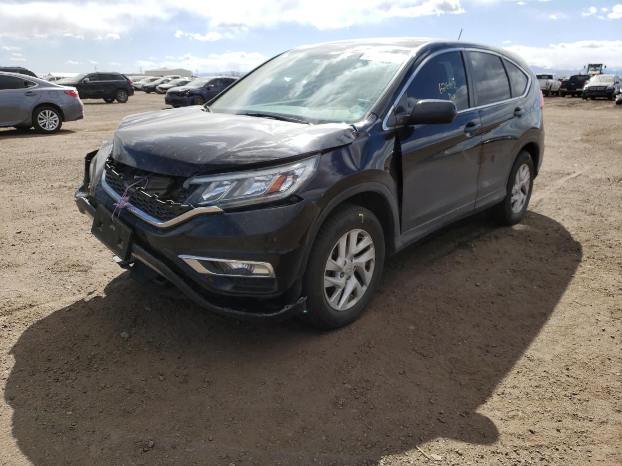 Photo 2 from auction – 2016 HONDA CR-V EX with VIN 2HKRM4H57GH611238
