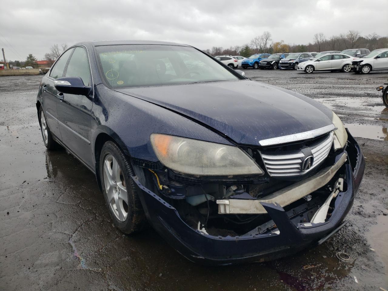 ACURA RL 2005 with VIN JH4KB16555C019661 - Photo from auction