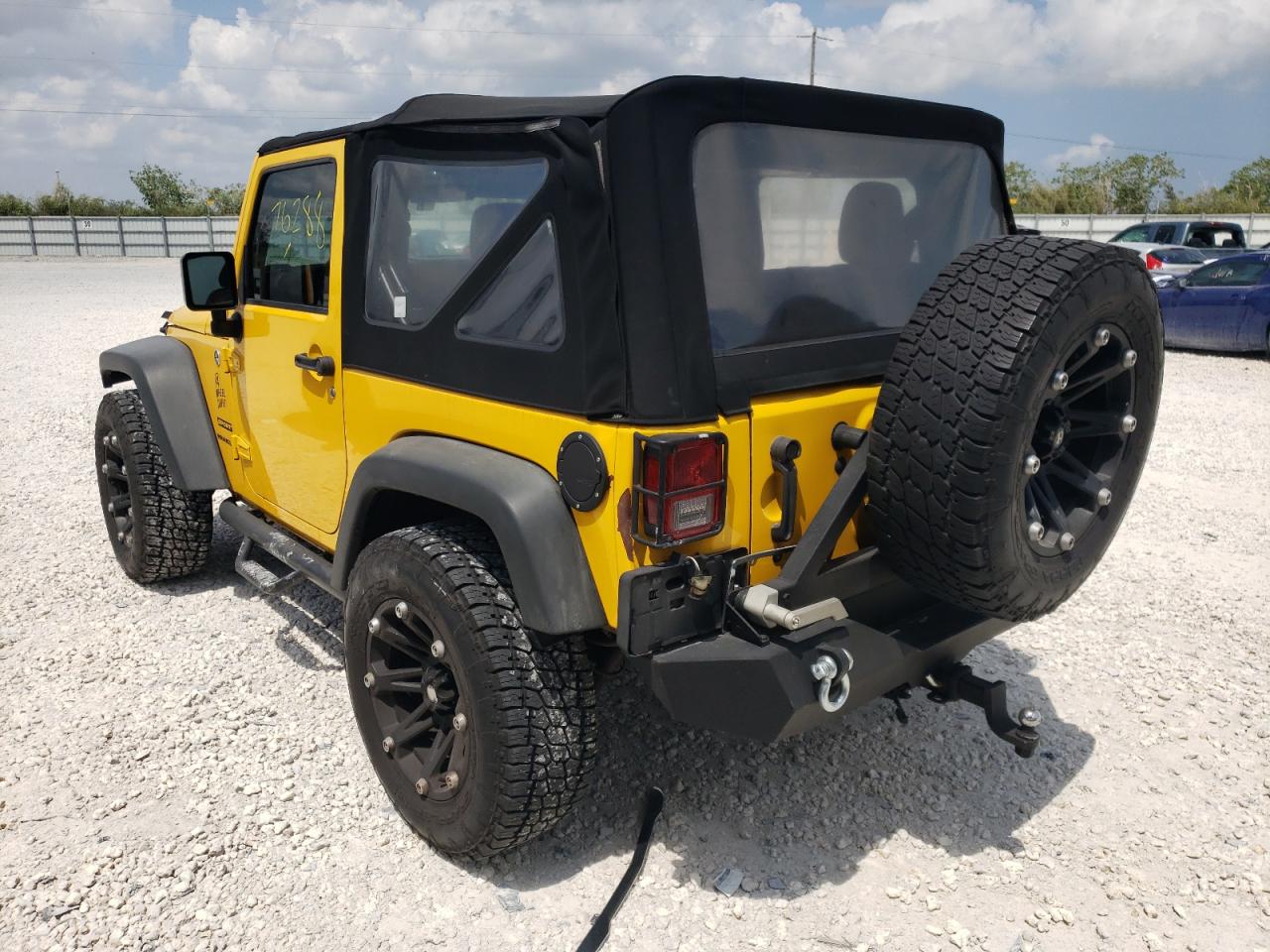 Photo 3 from auction – 2015 JEEP WRANGLER S with VIN 1C4AJWAG2FL618038