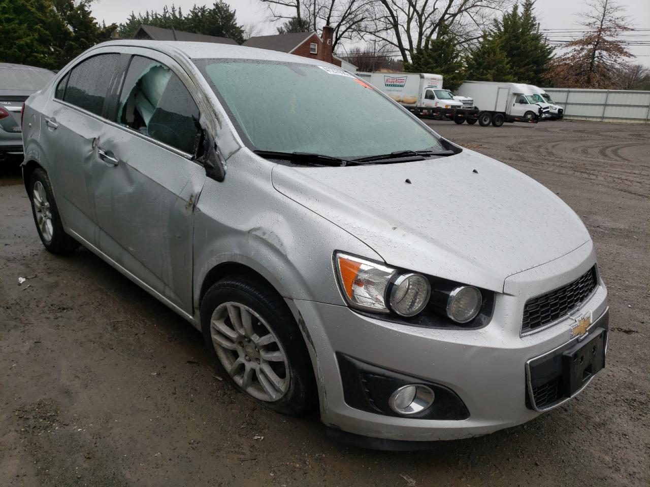 CHEVROLET SONIC LT 2014 with VIN 1G1JC5SH0E4236992 - Photo from auction
