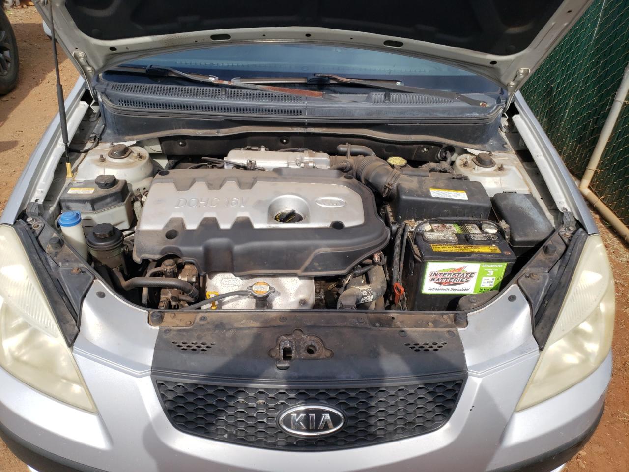 Photo 7 from auction – 2006 KIA RIO with VIN KNADE123366147321