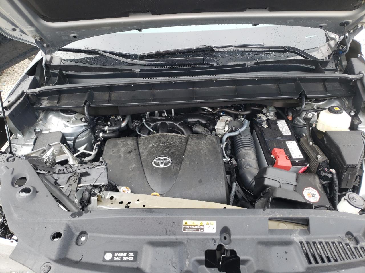 Photo 7 from auction – 2021 TOYOTA HIGHLANDER with VIN 5TDGZRBH9MS057117