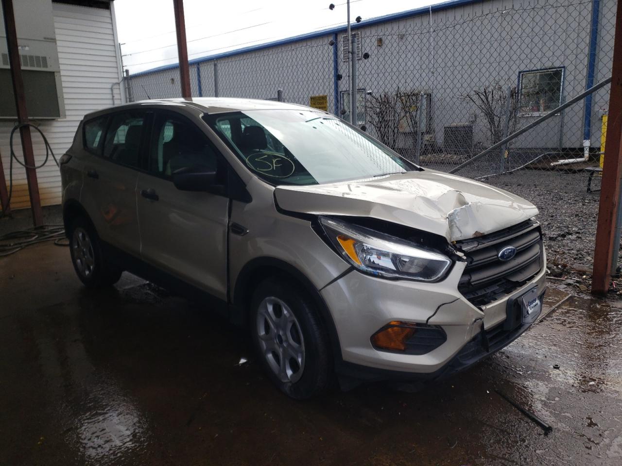 FORD ESCAPE S 2017 with VIN 1FMCU0F71HUD02631 - Photo from auction