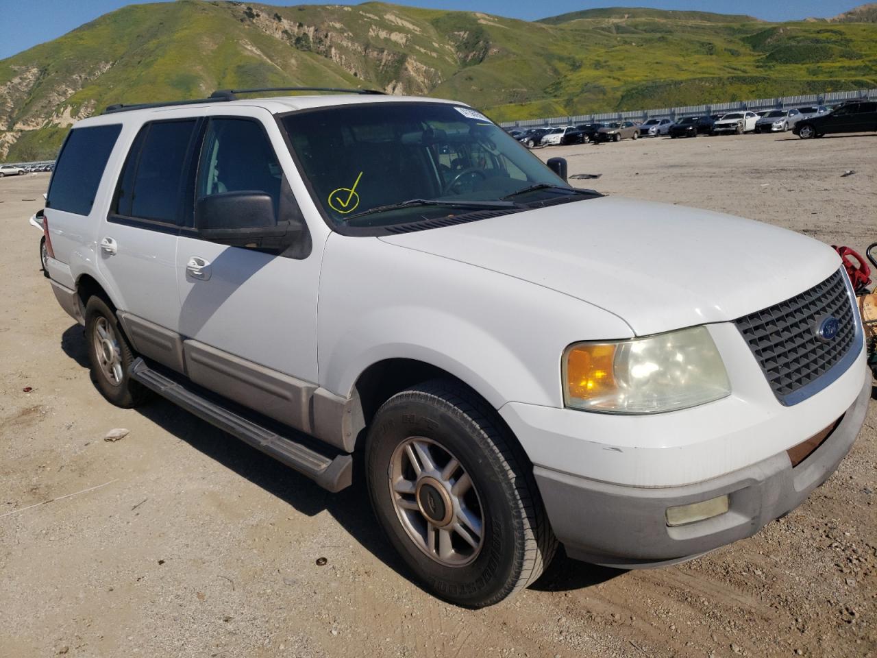 FORD EXPEDITION 2003 with VIN 1FMEU15L83LA50761 - Photo from auction