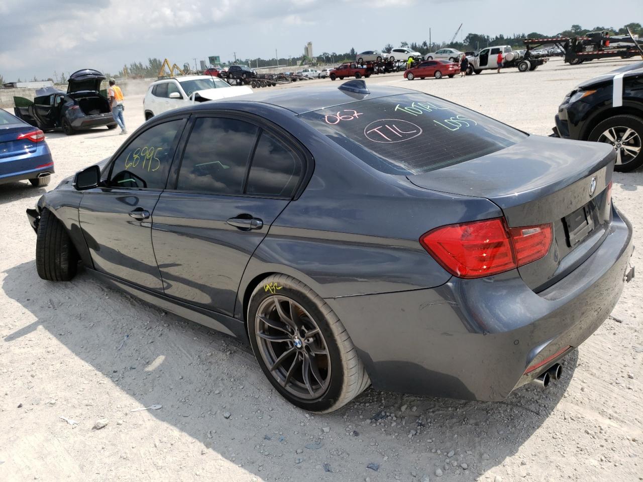 Photo 3 from auction – 2015 BMW 328 I with VIN WBA3A5C51FP604071