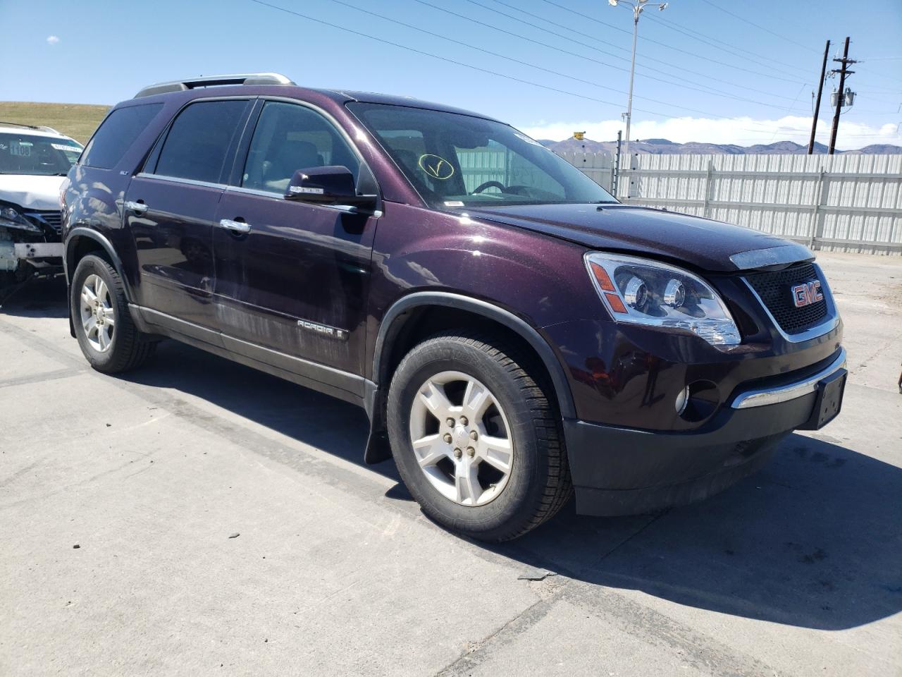 GMC ACADIA SLT 2008 with VIN 1GKEV23718J148891 - Photo from auction