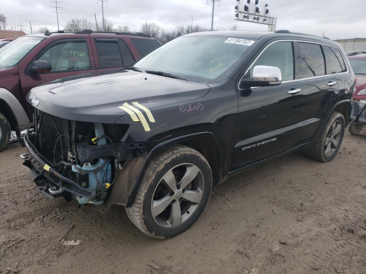 Photo 2 from auction – 2015 JEEP GRAND CHER with VIN 1C4RJFCGXFC623357