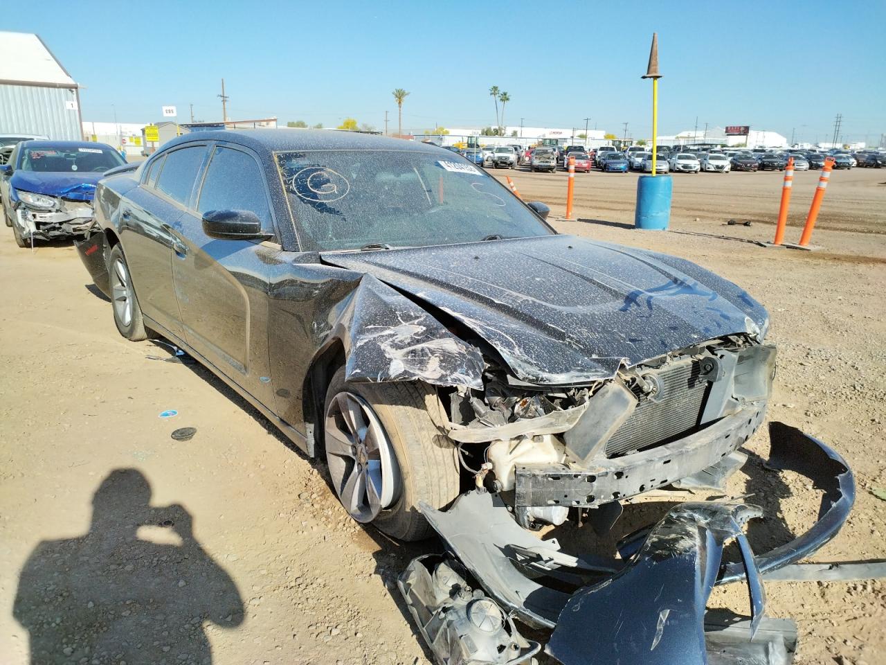 DODGE CHARGER SE 2012 with VIN 2C3CDXBG4CH132624 - Photo from auction