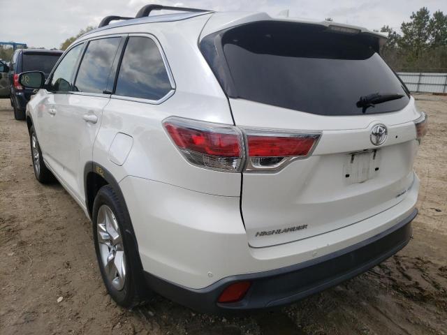 Photo 3 from auction – 2015 TOYOTA HIGHLANDER with VIN 5TDDKRFHXFS136798