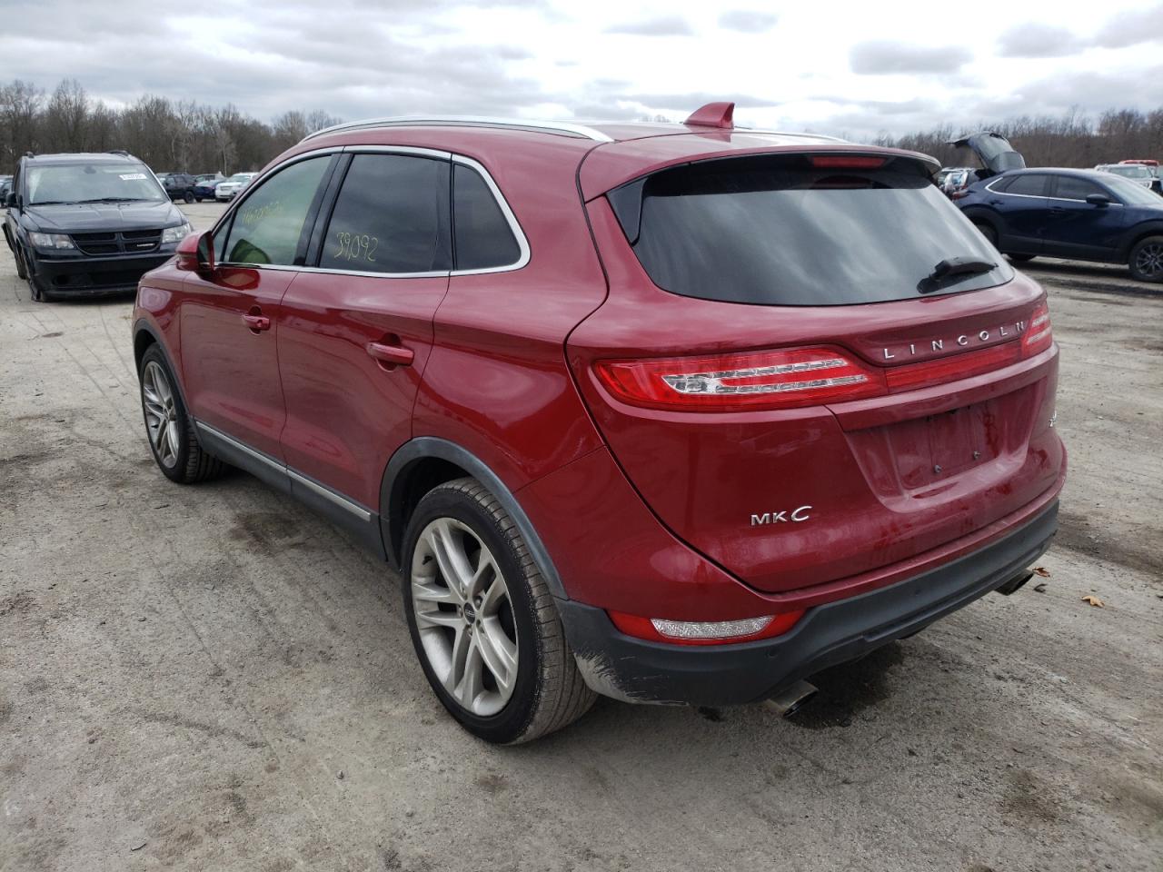 Photo 3 from auction – 2015 LINCOLN MKC with VIN 5LMTJ2AH6FUJ28070
