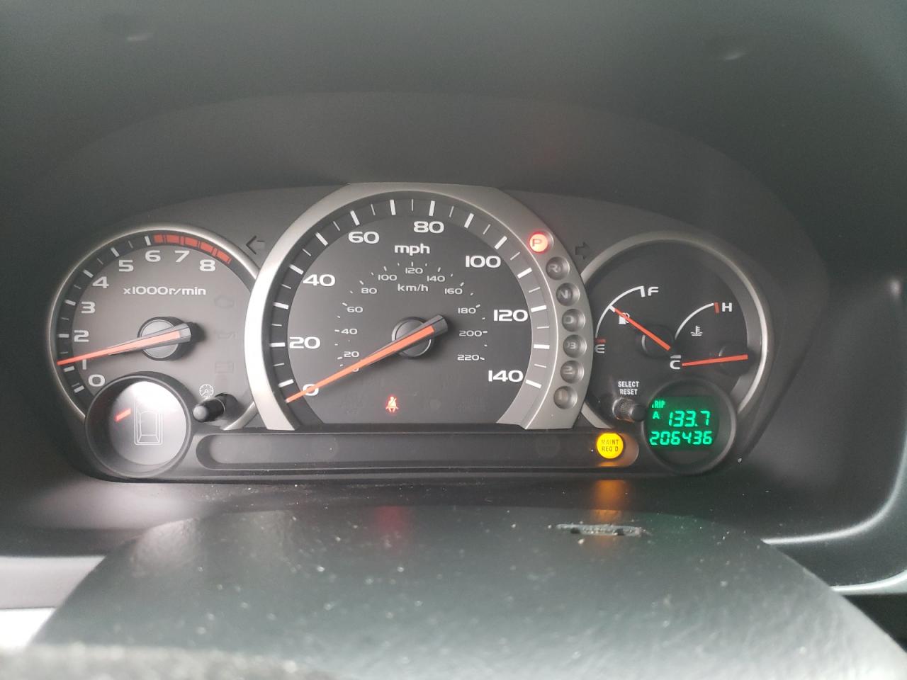 Photo 8 from auction – 2004 HONDA PILOT EXL with VIN 5FNYF18514B002709