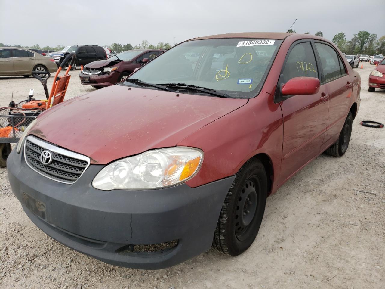 Photo 2 from auction – 2007 TOYOTA COROLLA CE with VIN 1NXBR32E57Z891488