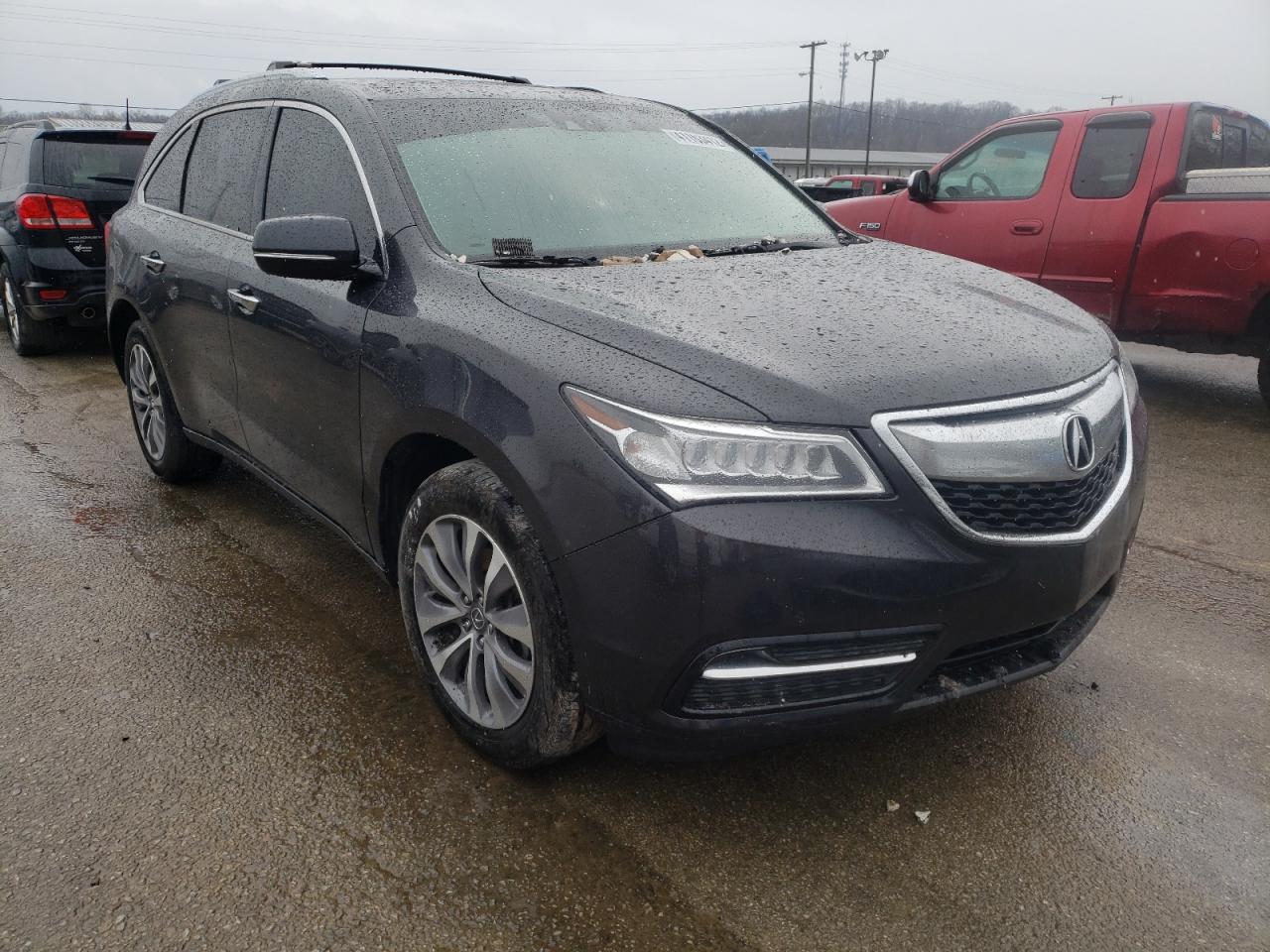 Photo 9 from auction – 2015 ACURA MDX TECHNO with VIN 5FRYD4H41FB028257
