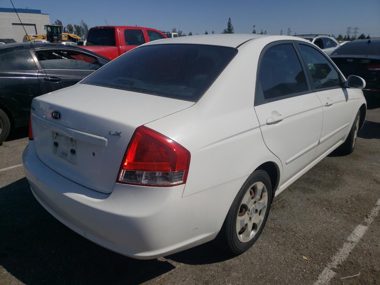 Photo 4 from auction – 2009 KIA SPECTRA EX with VIN KNAFE222595664202
