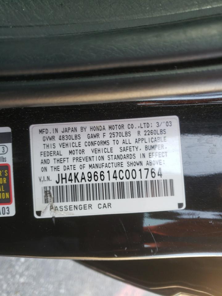 Photo 10 from auction – 2004 ACURA 3.5RL with VIN JH4KA96614C001764