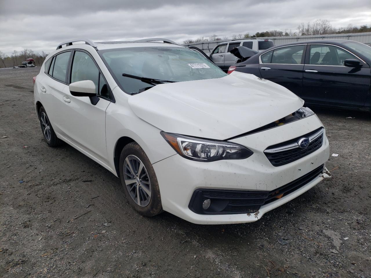 SUBARU IMPREZA PR 2022 with VIN 4S3GTAD66N3714084 - Photo from auction