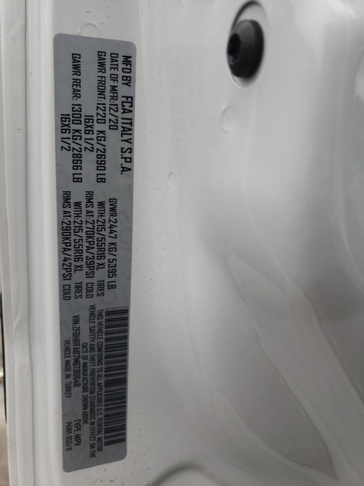Фото 10 с аукциона – 2021 RAM PROMASTER с VIN ZFBHRFAB7M6T80648
