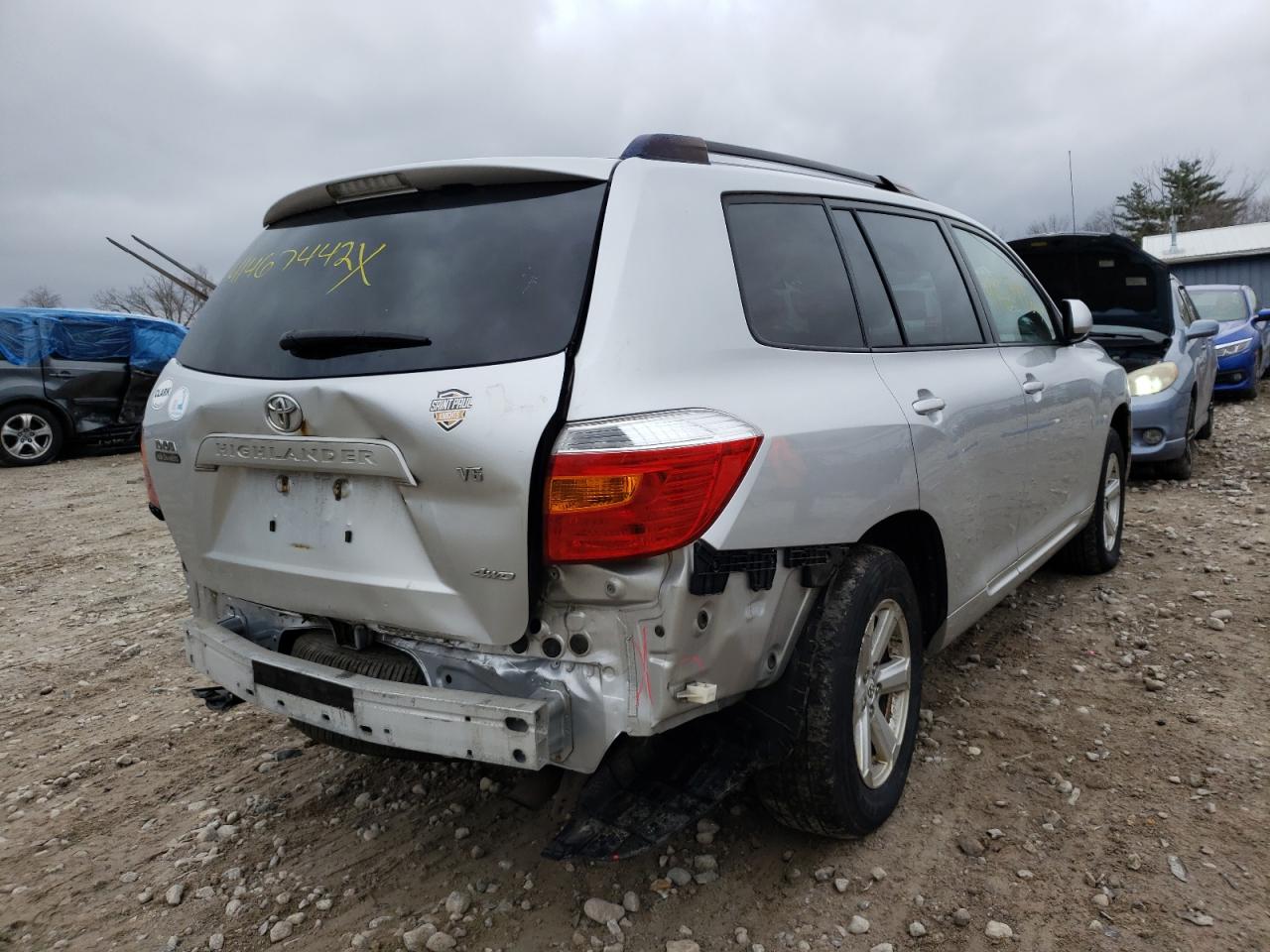 Photo 4 from auction – 2009 TOYOTA HIGHLANDER with VIN JTEES41A092121607
