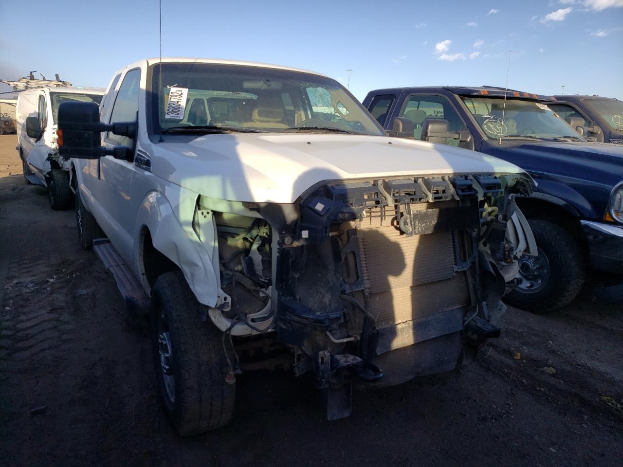 FORD F250 SUPER 2011 with VIN 1FT7X2B61BEB80974 - Photo from auction