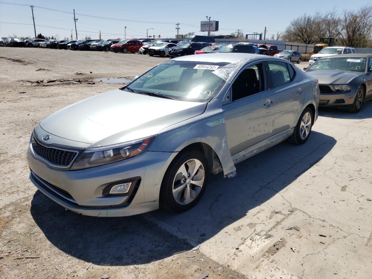 Photo 2 from auction – 2016 KIA OPTIMA HYB with VIN KNAGM4AD9G5093171