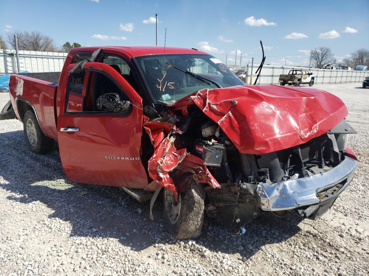 CHEVROLET SILVERADO 2009 with VIN 1GCEK29029Z196899 - Photo from auction