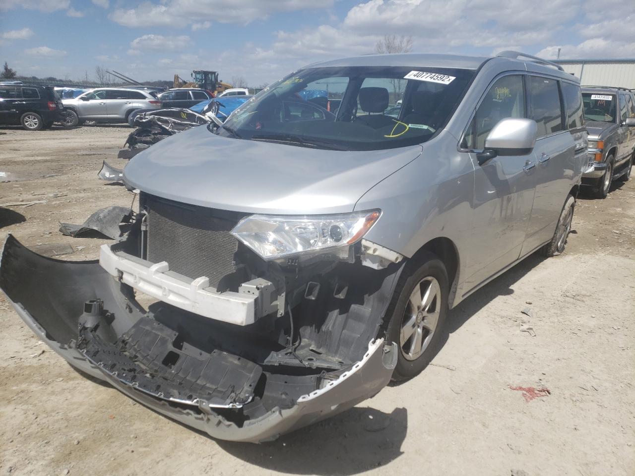 Photo 2 from auction – 2017 NISSAN QUEST S with VIN JN8AE2KP8H9168315