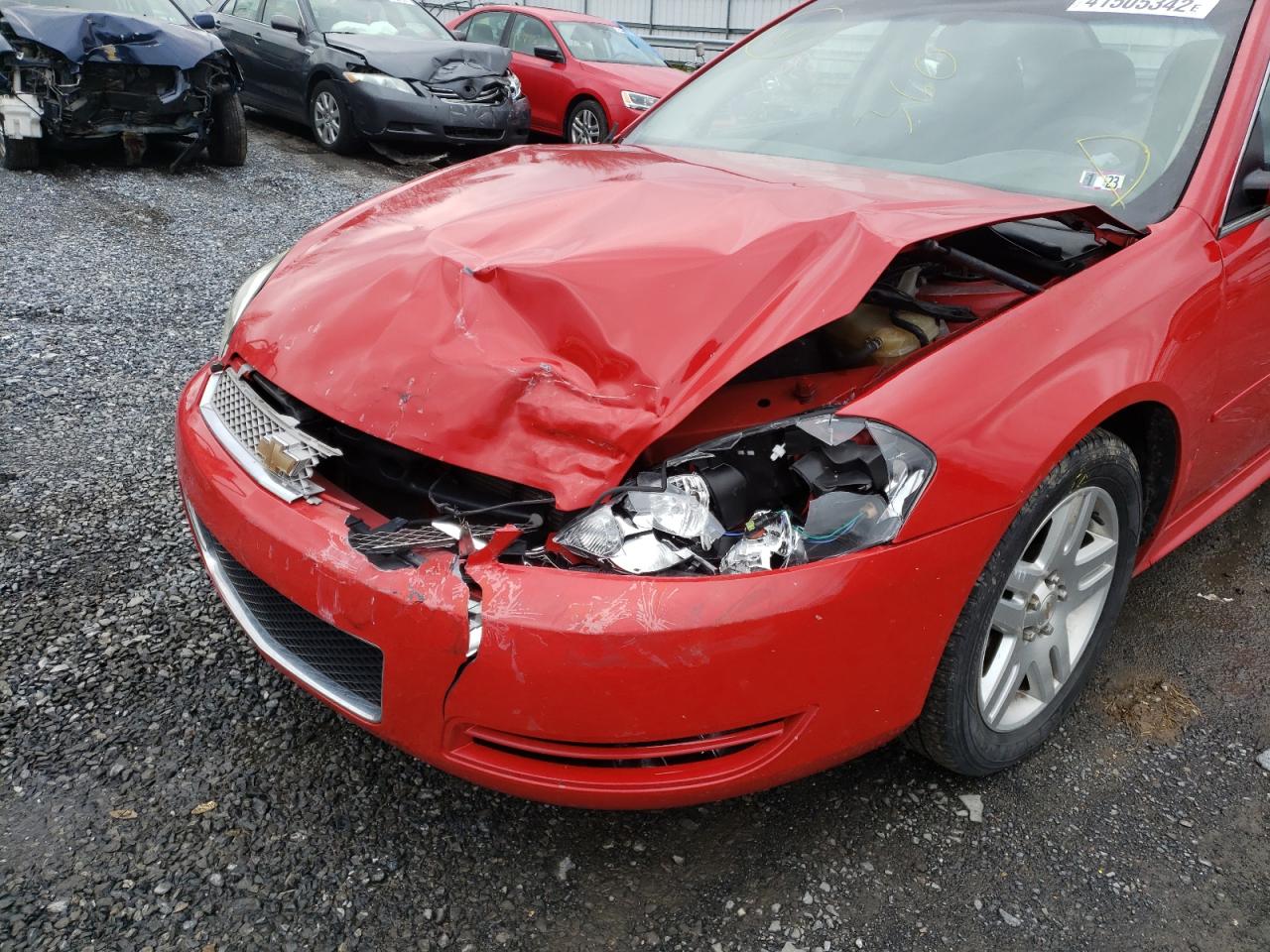 Photo 9 from auction – 2012 CHEVROLET IMPALA LT with VIN 2G1WG5E32C1275439