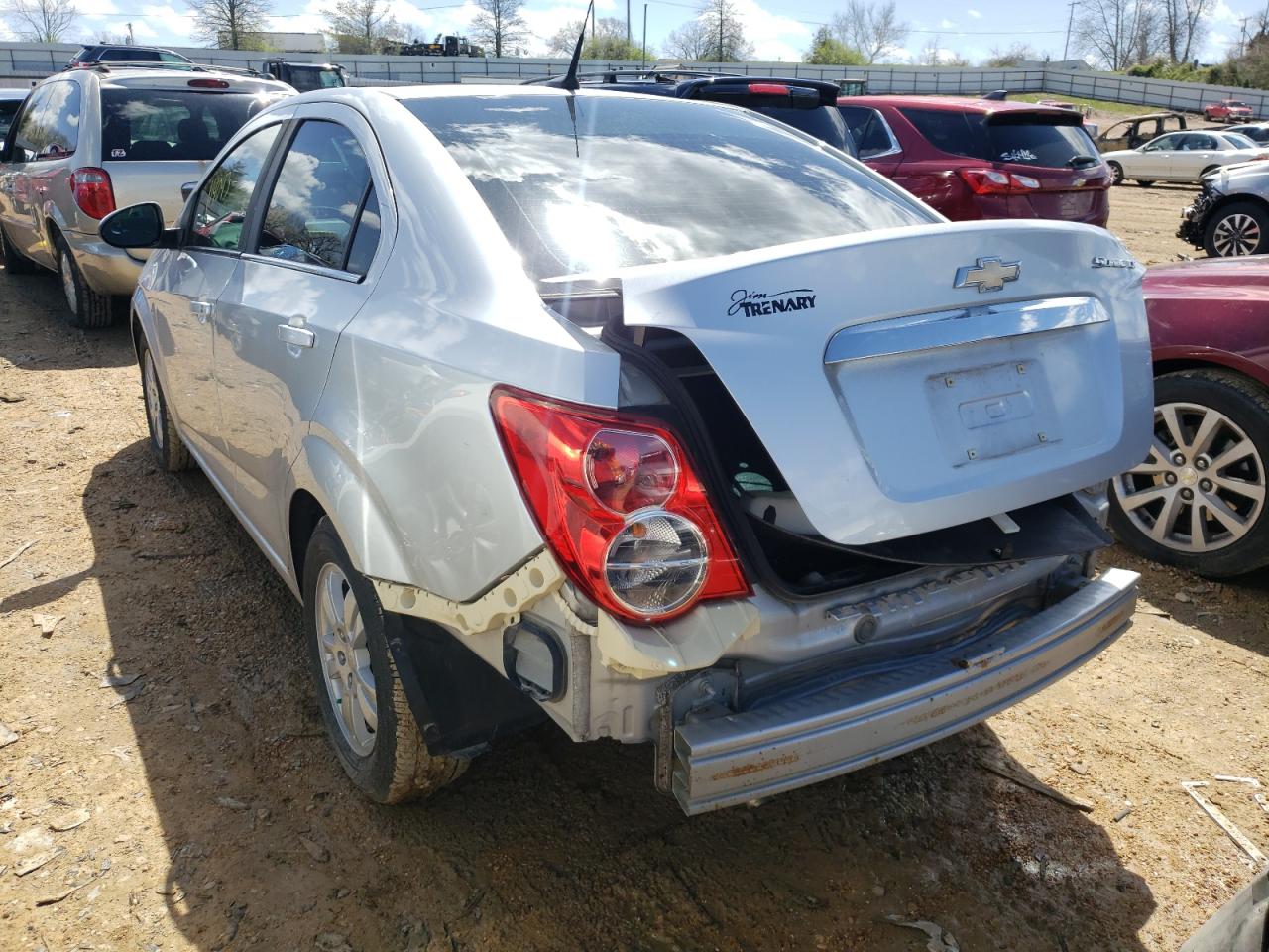 Photo 3 from auction – 2013 CHEVROLET SONIC LT with VIN 1G1JC5SH3D4245409