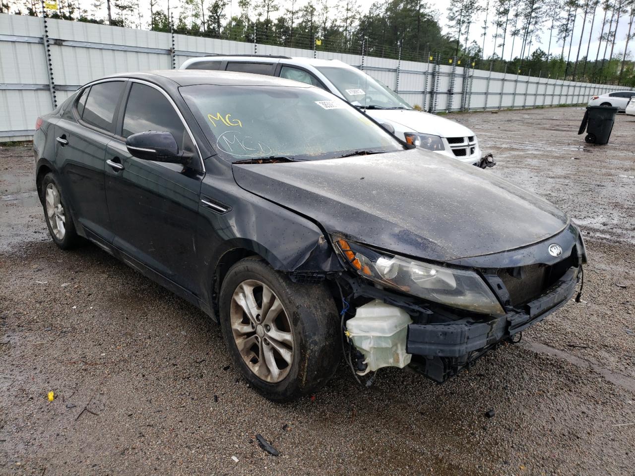 KIA OPTIMA EX 2013 with VIN 5XXGN4A70DG163271 - Photo from auction