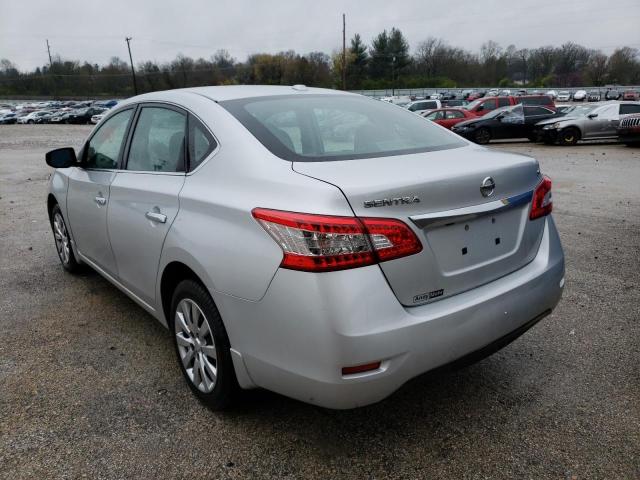 Photo 3 from auction – 2015 NISSAN SENTRA S with VIN 3N1AB7AP5FL680429