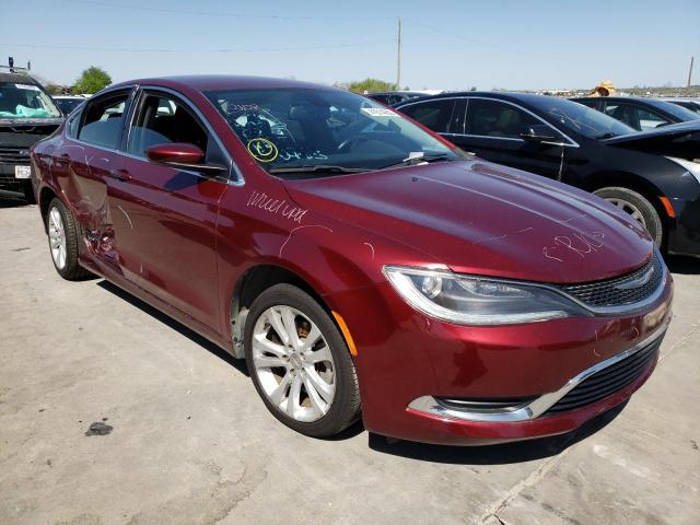 CHRYSLER 200 LIMITE 2015 with VIN 1C3CCCAB7FN670375 - Photo from auction