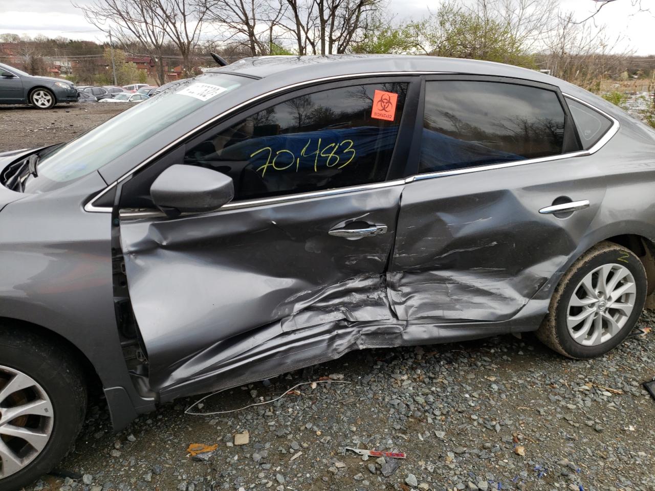 Photo 9 from auction – 2018 NISSAN SENTRA S with VIN 3N1AB7AP1JY228439
